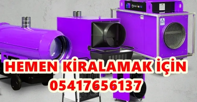 3 kW Nem Kurutma Cihazı Kiralama