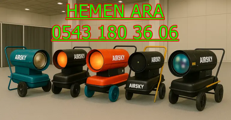 Beykoz ve Zeytinburnu Mazotlu Elektrikli Isımak Isıtıcı Kiralama