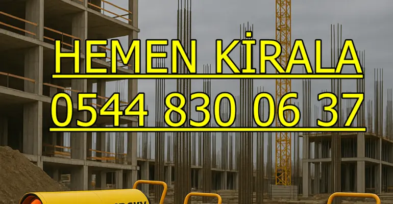 Sakarya Mazotlu Elektrikli Isımak Isıtıcı Kiralama